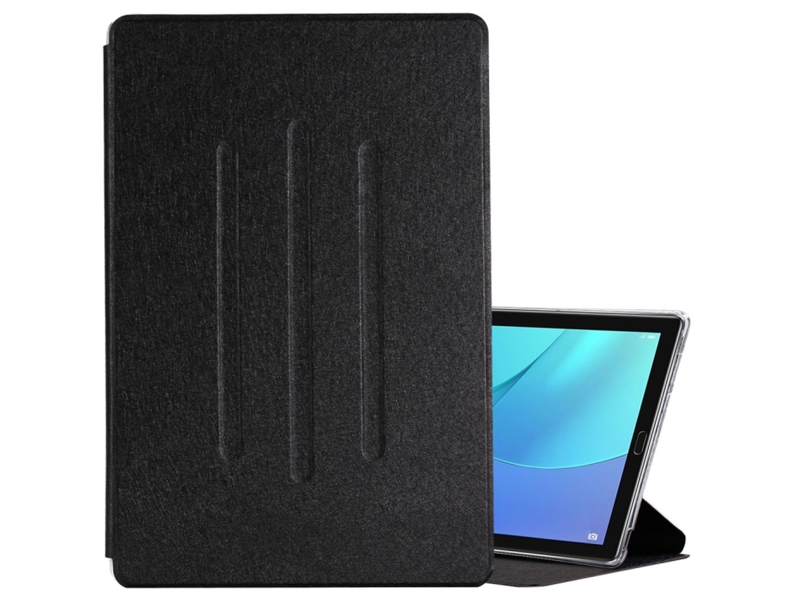 Capa‑flip Horizontal Pu Textura Seda Halinuia Com Suporte Para Huawei Mediapad M5 10,8 Polegadas