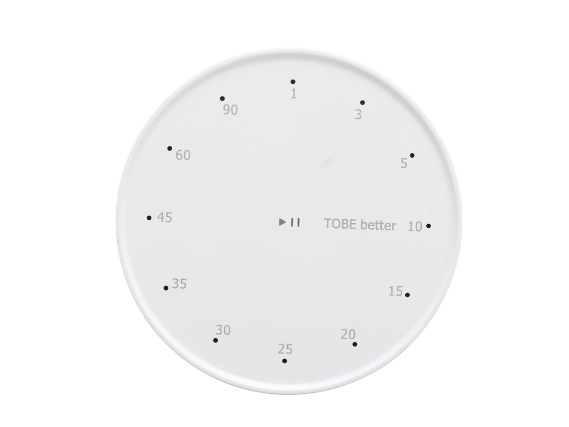 Timer Rotativo Eletrônico Contagem Regressiva Branco Worten