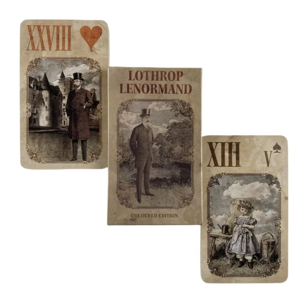 Baralho De Adivinhação Los Roppenormand Oracle Cards Ace (versão Colorida Em Inglês Com 38 Cartas)