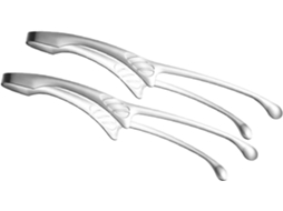 Pinças De Cozinha Aço Inoxidável 2 Peças, Utensílios De Churrasco Resistentes Ao Calor Para Grelhar E Servir
