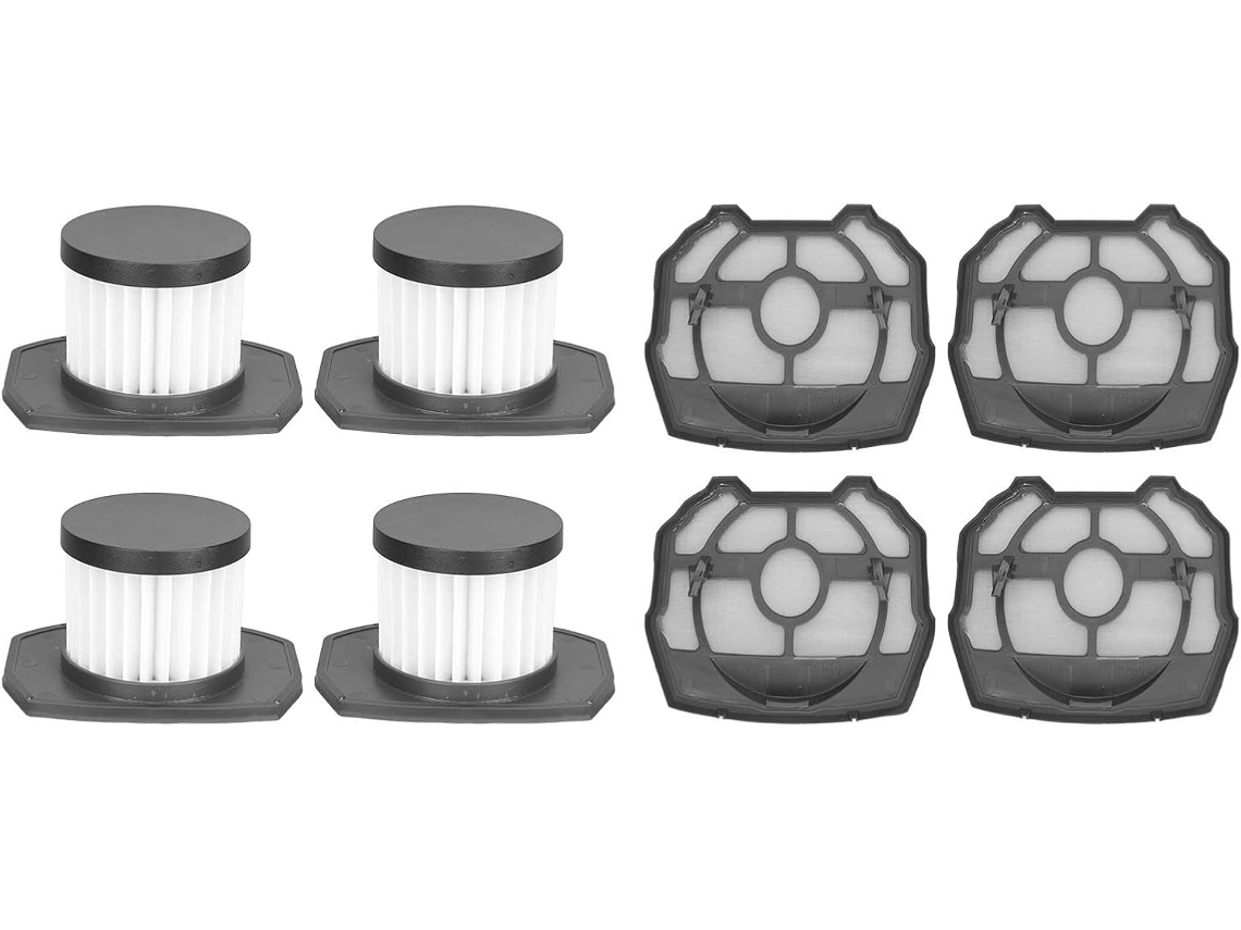 Kit De Filtros Reposição Para Aspiradores Pó, Captura Partículas