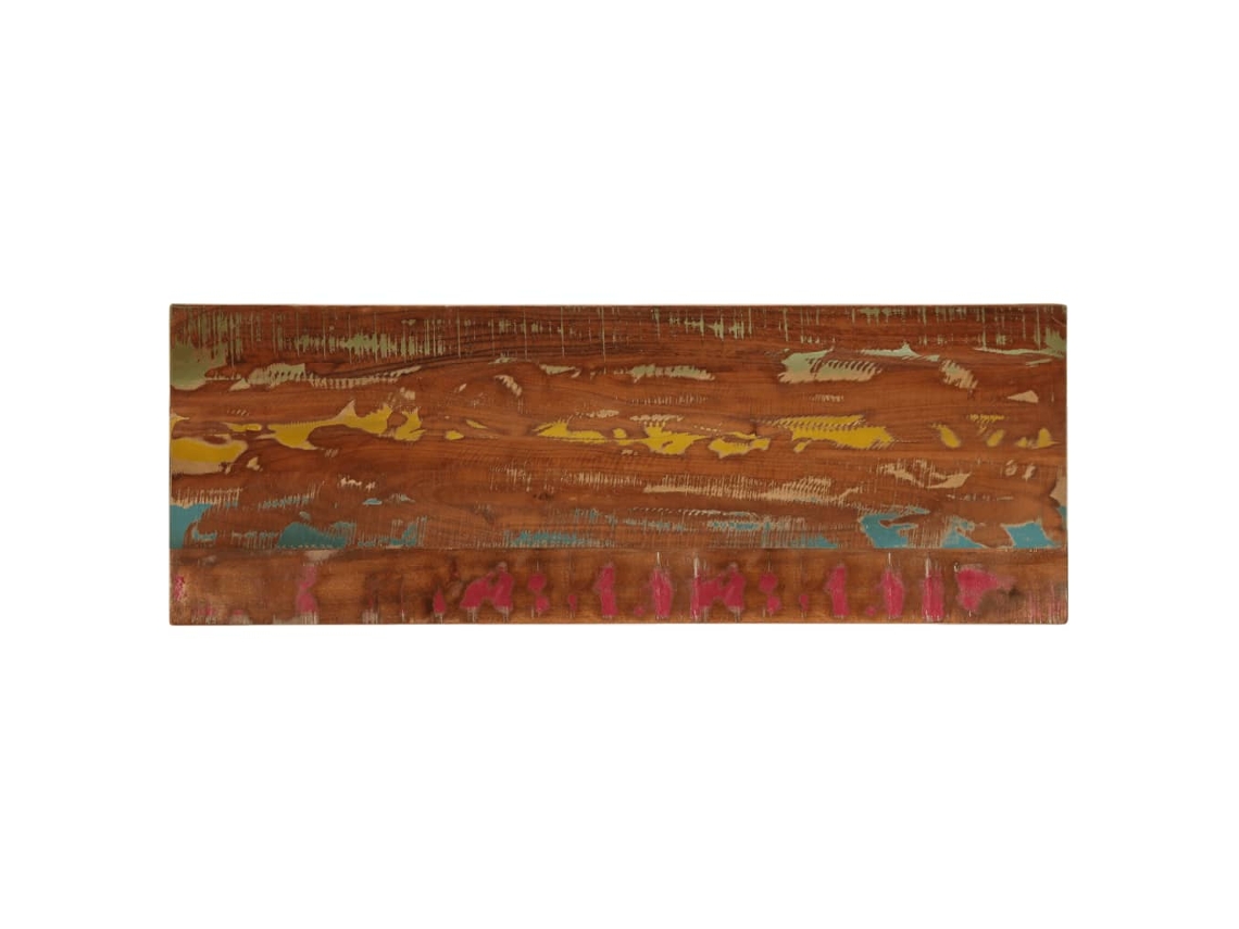 Vidaxl Tampo De Mesa Retangular 140x60x2,5cm Madeira Recuperada Maciça