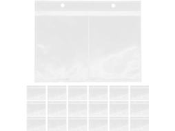Stobaza 30 Peças Pochettes Plastiques Para Álbum De Fotos 4x6 - Páginas De Recarga A6 - Para Rangement Cartes