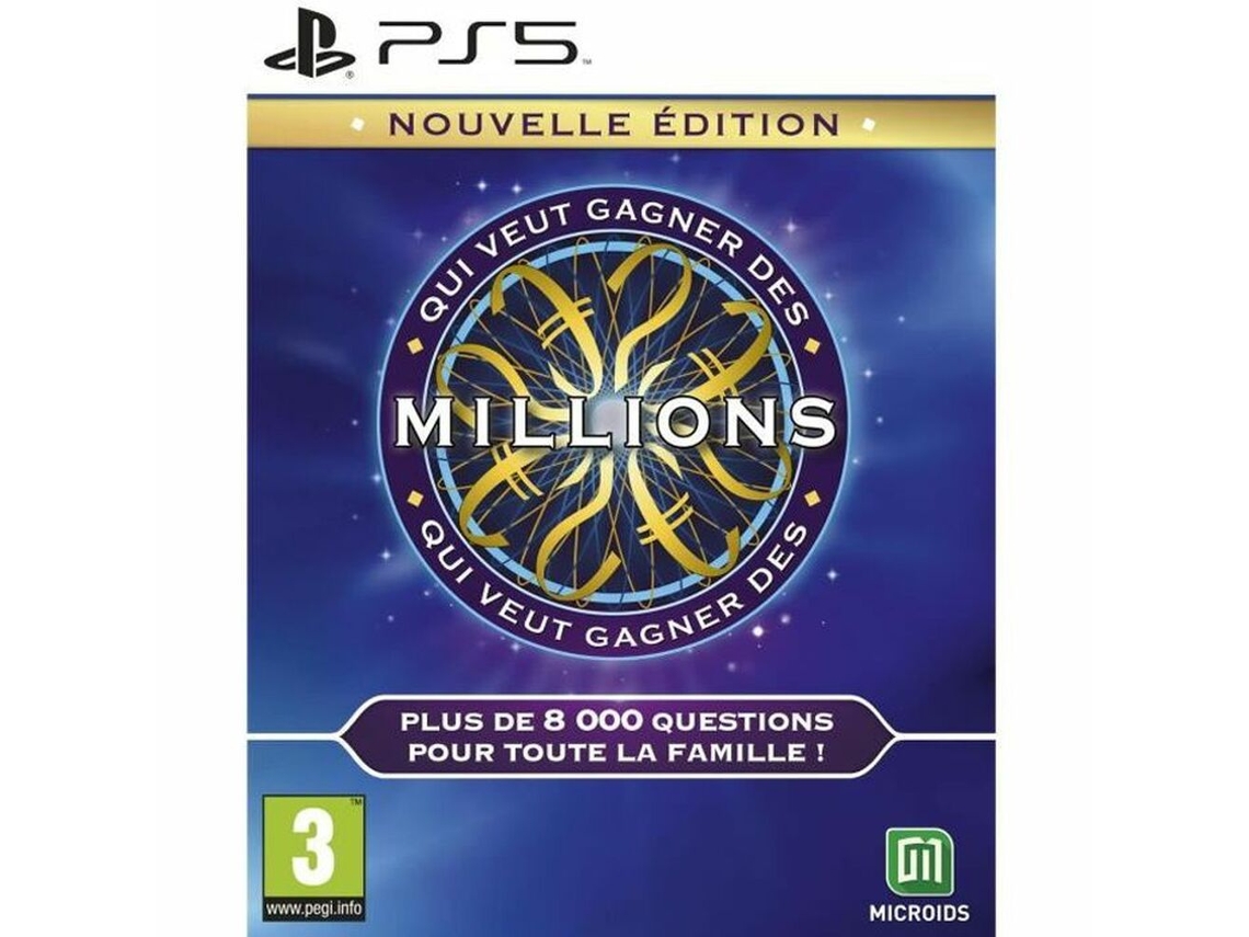 Jogo PS5 Qui veut gagner des millions?