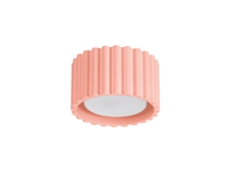 Candeeiro De Teto Aura De Alumínio Pêssego 6x10x10cm Sollux Lighting