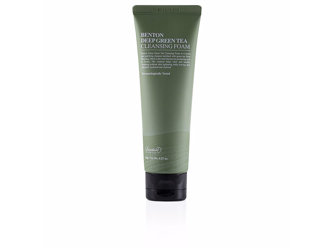Leite de Limpeza BENTON Deep Green Tea 120ml