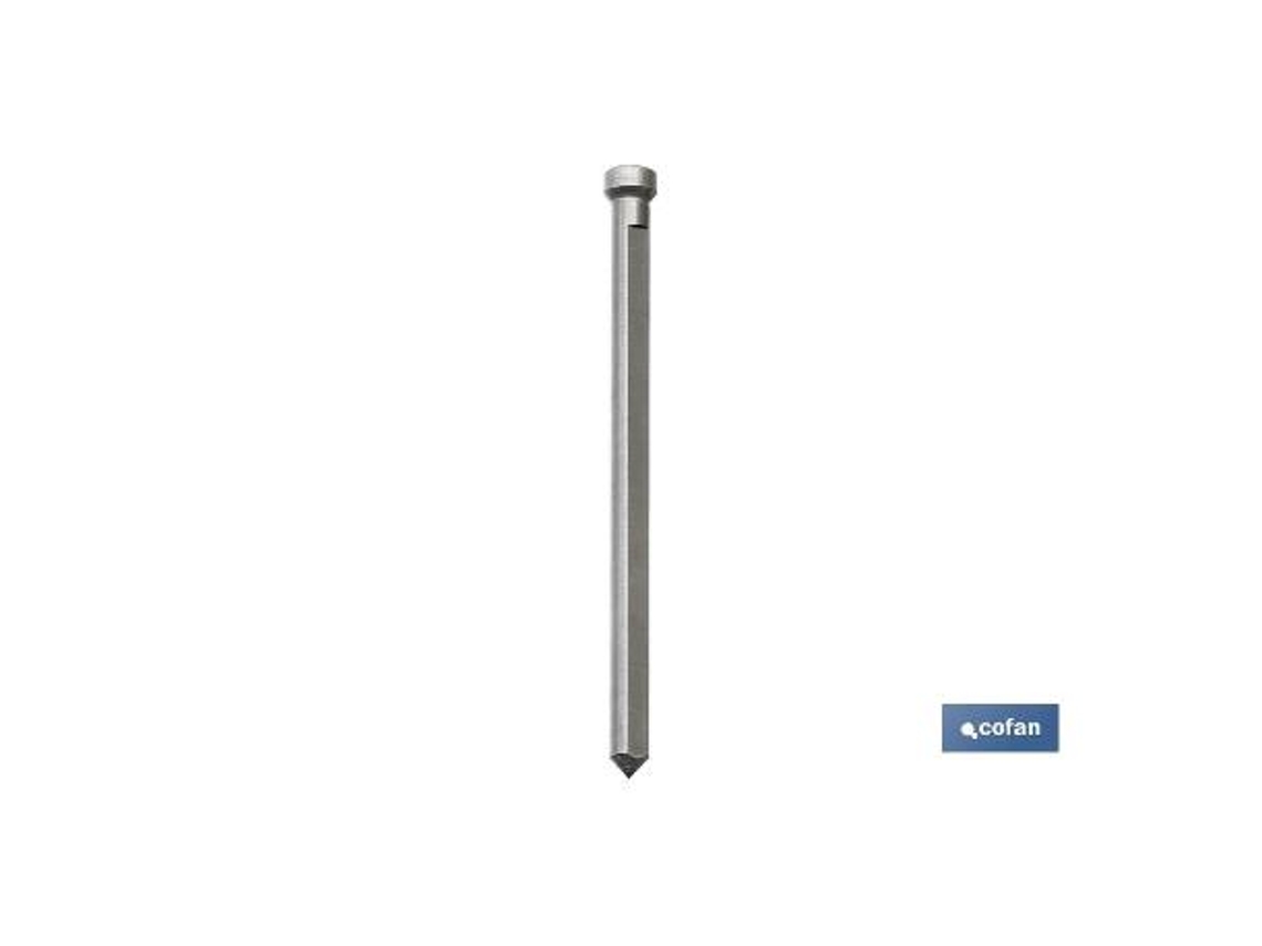 Punzón taladro electromagnético 6,35ø l102mm