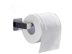 Suporte de Rolo de Papel XGF Prateado