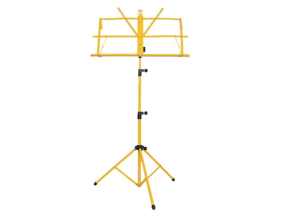 Suporte de Partitura Dobrável em Metal para Peças e Acessórios de Guitarra AQUAFORGE (amarelo)