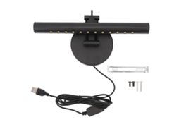 Luz Led de espelho rotativa com regulação de luminosidade, USB, 40cm, para banheiro e maquiagem | S/MARCA