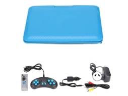 Leitor de Dvd portátil CHABERLU HD com rotação de 270°, controle remoto USB, 110-240V, plugue Au