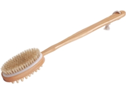Escova De Banho Fomiyes Com Cabo Longo Para Corpo E Costas, Escova Esfoliante E De Limpeza Com Alça Para Pendurar