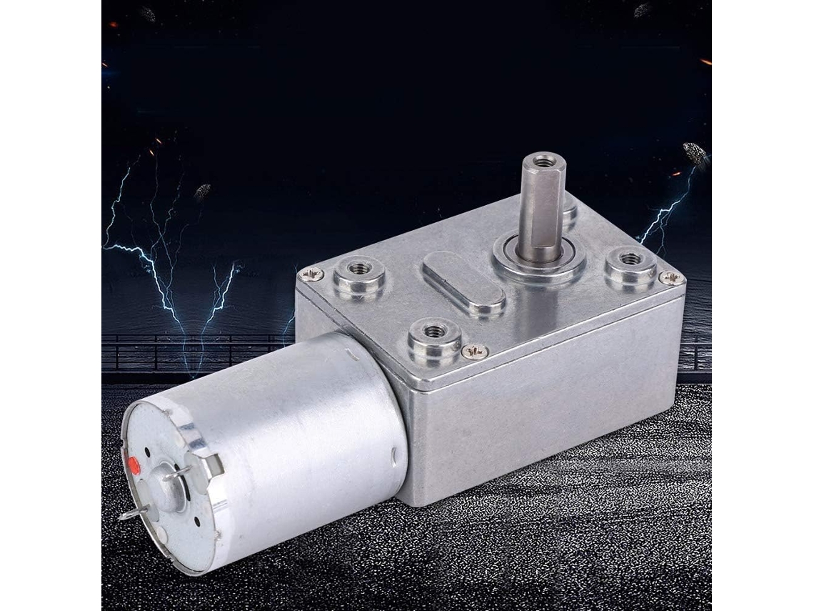 Motorredutor Helicoidal De Alto Torque, Microcontrolador De Redução Velocidade Dc6v Com Engrenagens Alta Precisão 5rpm