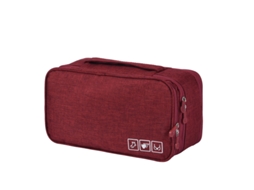Organizador de Roupa Íntima para Viagem com Grande Capacidade Sutiãs e Meias em Oxford S/MARCA