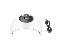 Lâmpada De Cura Uv Led Para Unhas 24w Com Sensor Automático E Carga Usb Para Esmaltes De Gel Manicura