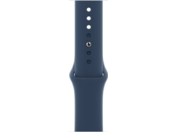 APPLE Watch SE GPS+Cellular 40 mm Prateado com Bracelete Desportiva Azul Abissal