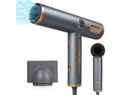 2026 secador de Cabelo com Íons Negativos 11000rpm 1600w 3 Velocidades e 3 Ajustes de Calor Tela Led para Lar e Salão
