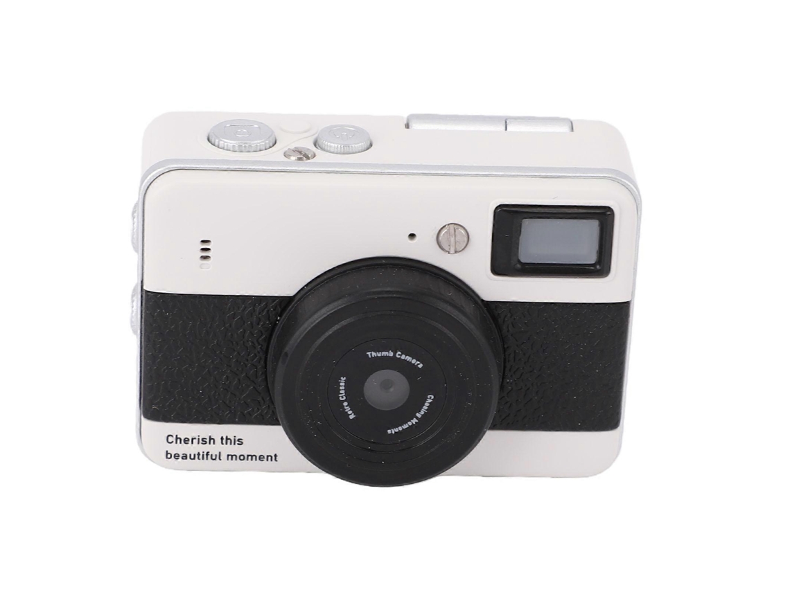 Mini Câmara Digital De Bolso Com Ecrã Articulado De 1,47 Polegadas, Flash E Gravação 4k 68mp, Preta