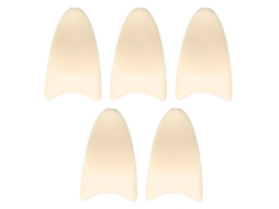 5pcs Pinza Para Pestañas Falsas Herramienta De Maquillaje Auxiliar Fácil De Usar Y Portar