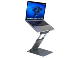 Suporte para Laptop, Tablet e Computador, Plegável e Portátil (cinza)