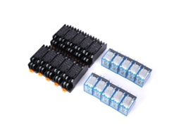 Conjunto De Base Para Relé De 8 Pinos Laxiscreed, Alta Qualidade E Compatível Com Dc 24v