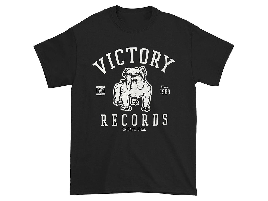 T-shirt ROCKINSTONE clássica Victory Records (S)