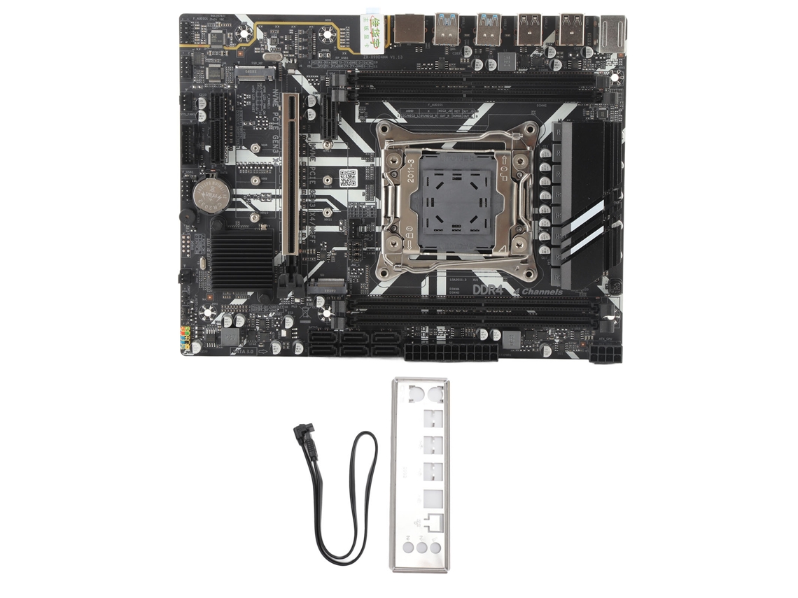 Placa-mãe X99 Lga 2011 3 Ddr4 8 Fases De Alimentação Pcie M.2 Placa-mãe De Desktop