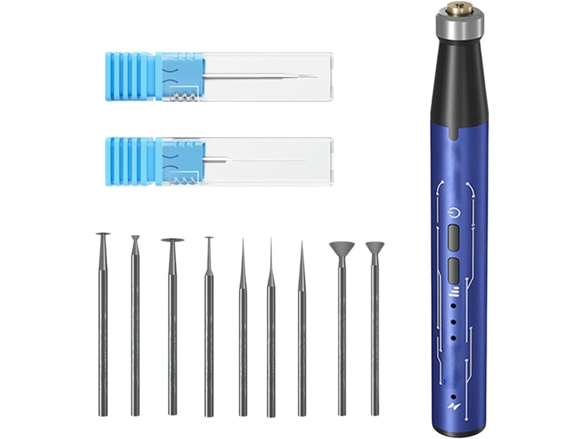 Kit Elétrico Para Remoção De Parafusos De Dispositivos Móveis E Laptops Com 3 Velocidades E Motor De 37.000