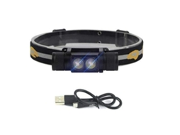 Farol Yunzii D25 Led Zoomable 4 Modos De Foco Para Acampamento E Caça Preto