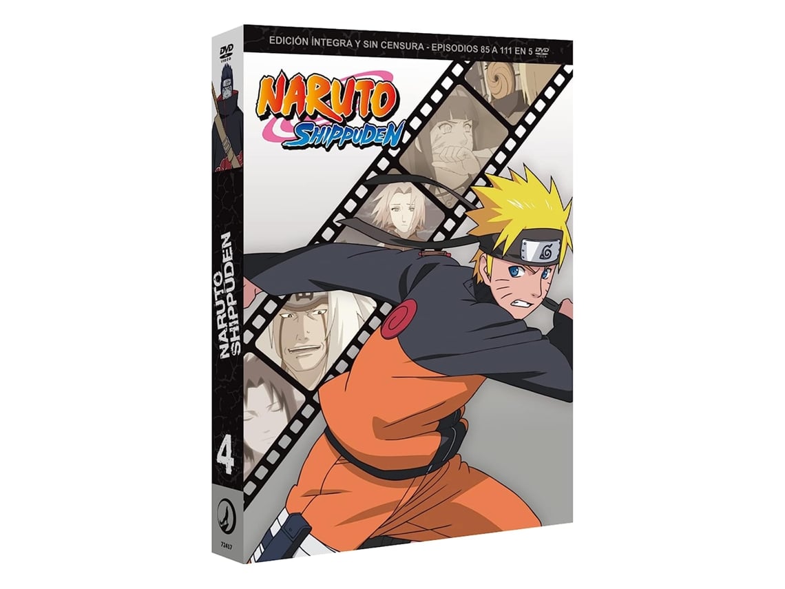 DVD Naruto Box 2 Episodios 111 a 220