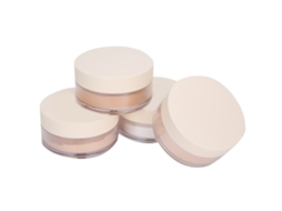 4pcs Pó Solto Focallure Controla Oleosidade Hidrata E Fixador De Maquiagem Com 4 Cores Para Diferentes Tomes De Pele