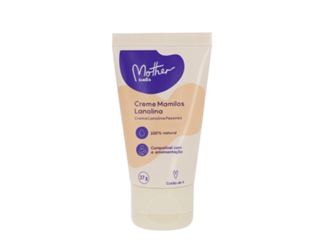 Creme para mamilos de lanolina Mother Wells