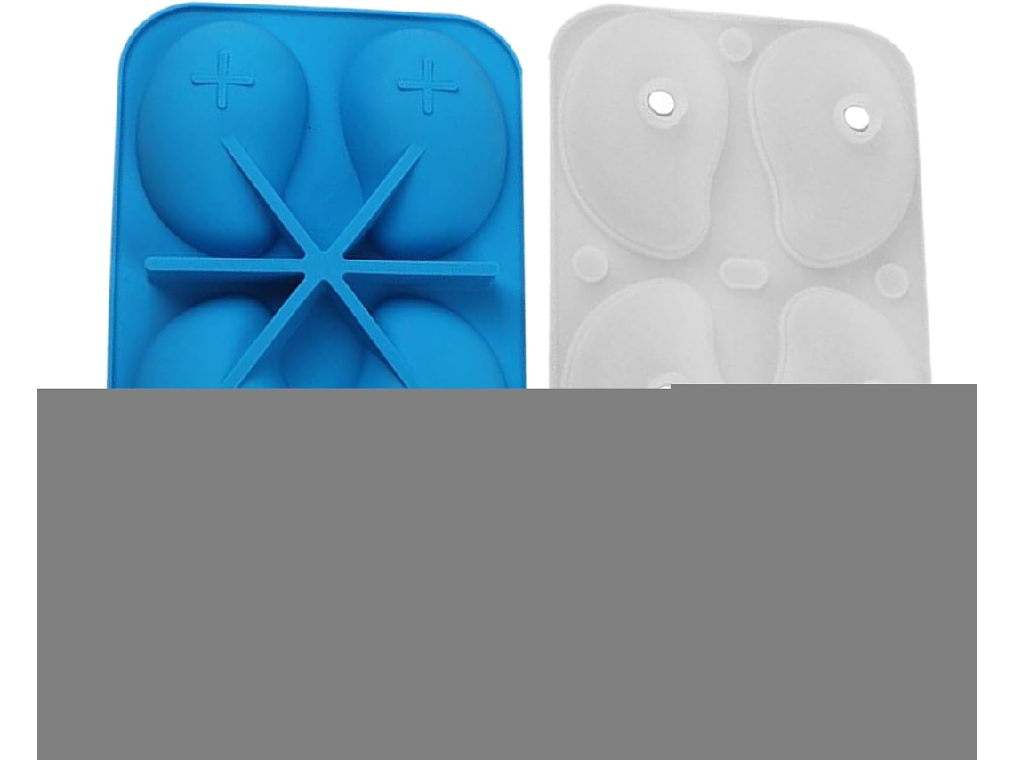 Molde De Espuma De Silicone 3d Com 4 Cavidades - Fácil De Desmoldar