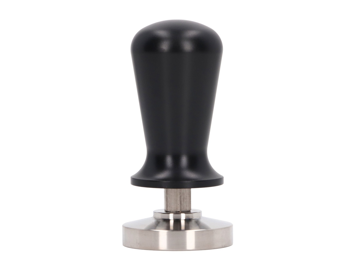 Compactador De Café Em Aço Inoxidável Com Elasticidade Constante, Para Uso Doméstico, Preto, 51 Mm 2,0 Pol.