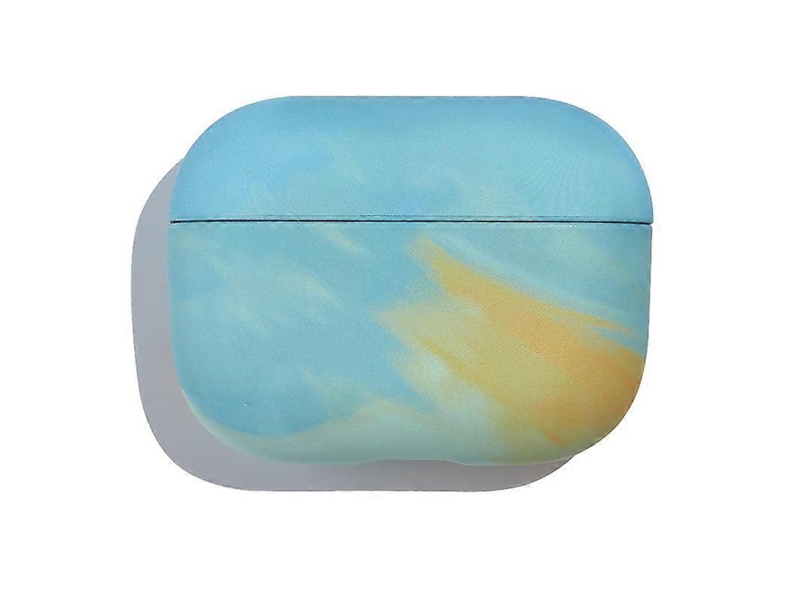 Adesivo de tinta aquarela para capa de celular AirPods Pro em PC. GIECY