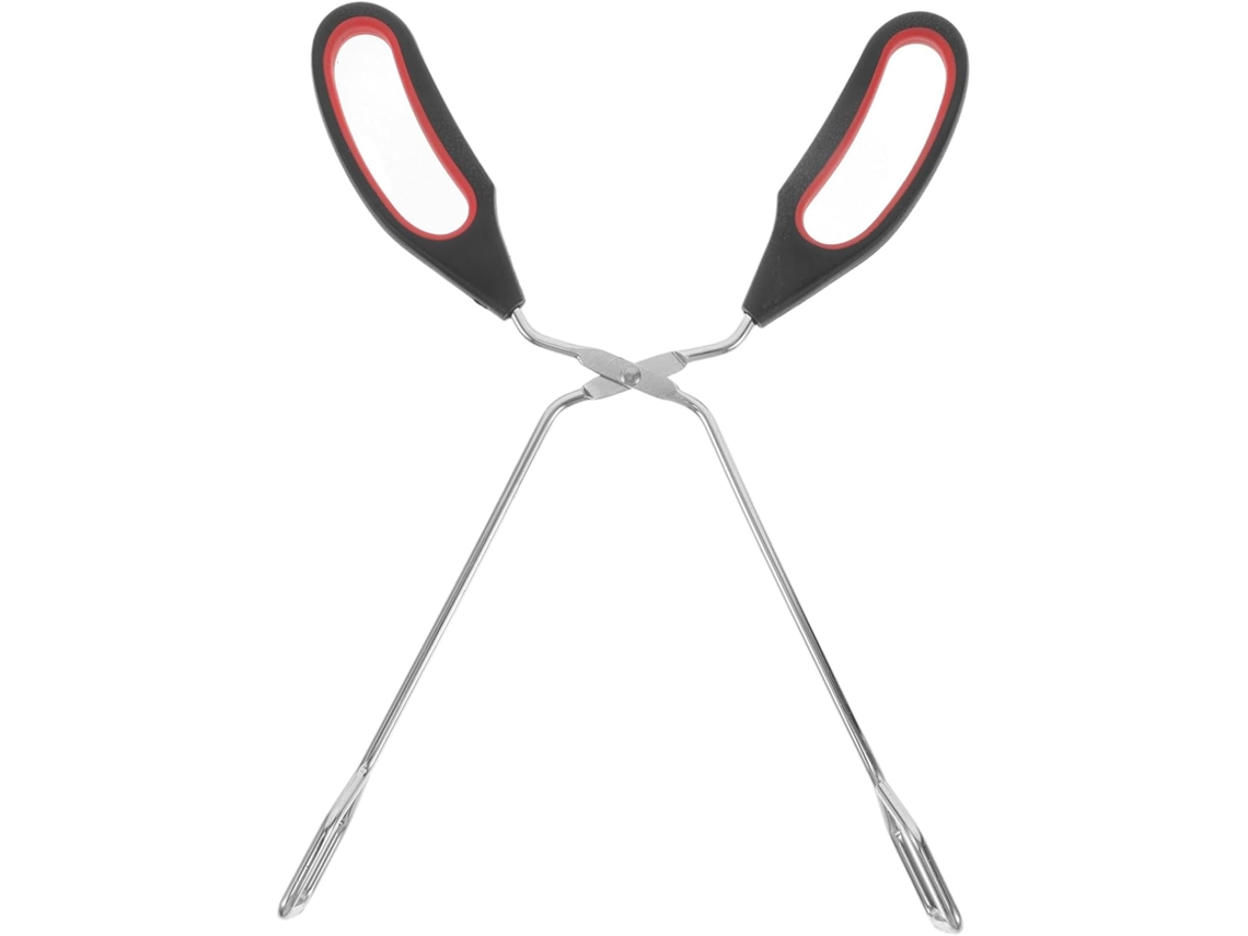 Pinça Para Churrasco Homoyoyo De 28cm Em Aço Inoxidável, Multifuncional, Longa E Segura, Ideal Para Segurar Carnes, Pães