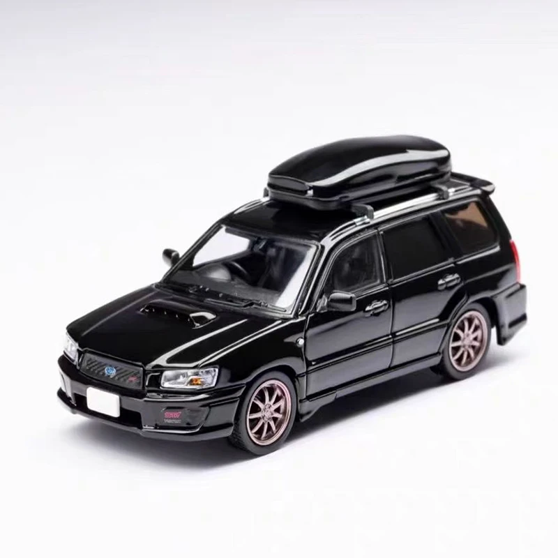 (preto) Modelo De Carro Em Liga Metálica Na Escala 1:64