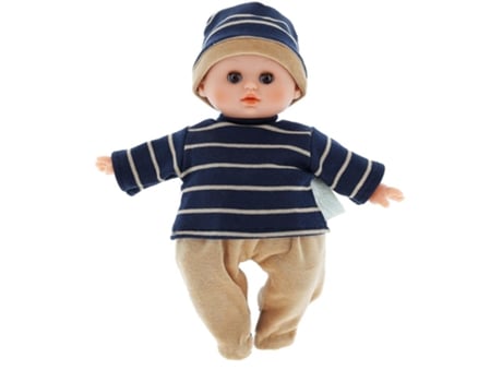 Boneca PETITCOLLIN Plástico - Branco - 28 cm)