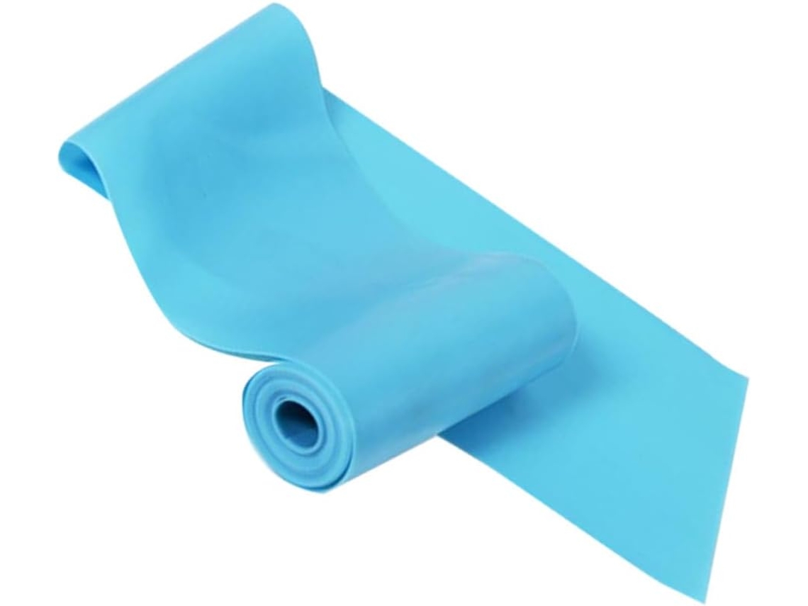 Faixa Elástica Azul Para Yoga, Antiderrapante, Homens E Mulheres, Ideal Treinamento De Flexibilidade, Força