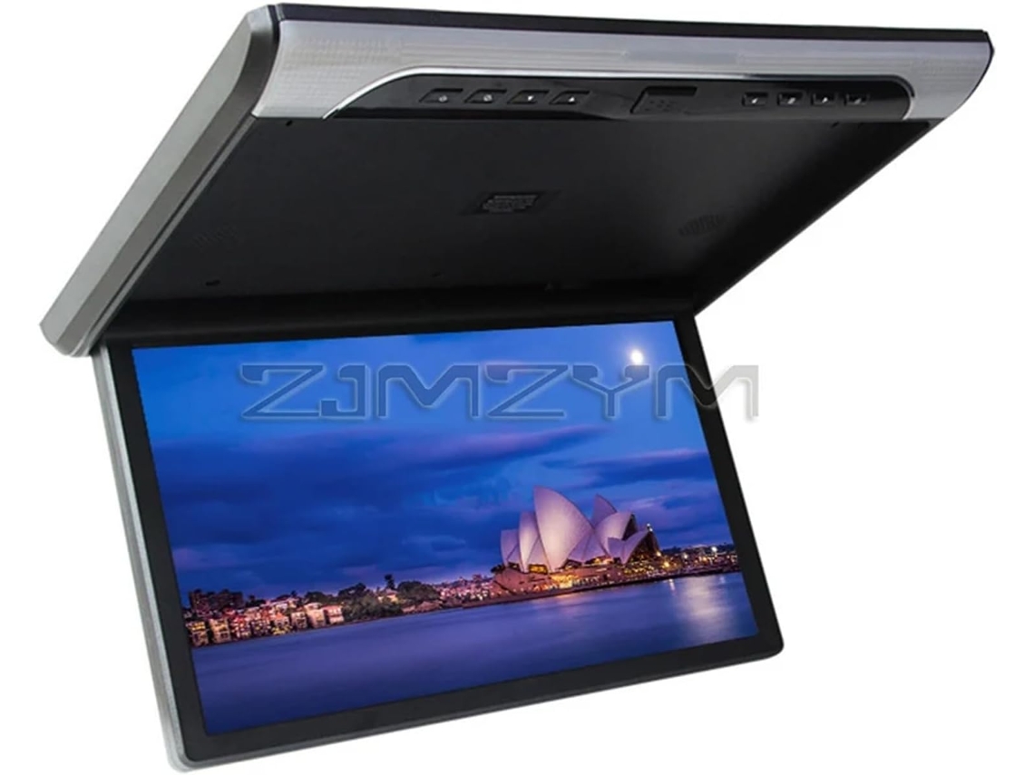 Monitor Automotivo de 19 Polegadas, Tela Lcd de 1920 X 1080p, Montagem no Teto, Reprodutor SFUSHOS