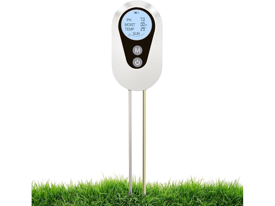 Medidor De Solo 4em 1 Para Pomares E Jardins | Testador Temperatura Do Plantas, Flores, Hortaliças