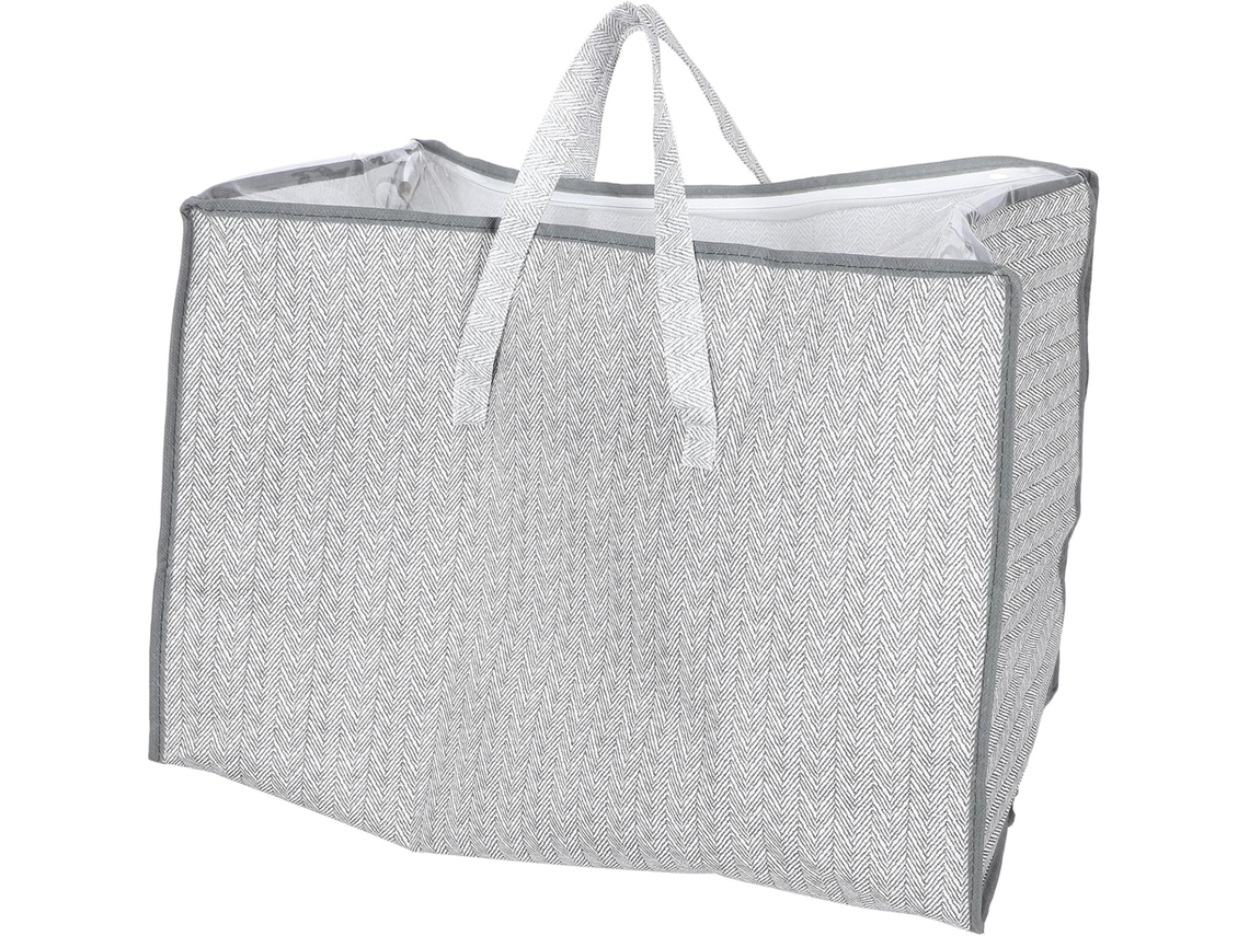 Organizador Roupas Grande Cinza Estampa Flechas GOKOCO