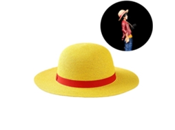Chapéu De Palha Multifuncional Anime Luffy Protetor Solar Cosplay Adulto