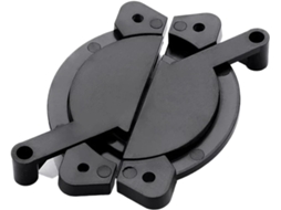 Dobradiças Ocultas Para Móveis, Fixação Durável Para Tampo De Mesa Conferência, Conector De Trava, Suporte Combinado De