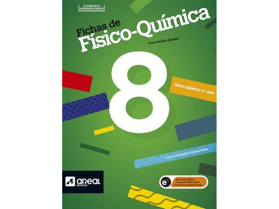 Livro Fichas de Físico-Química 8 - 8.º Ano (Português)