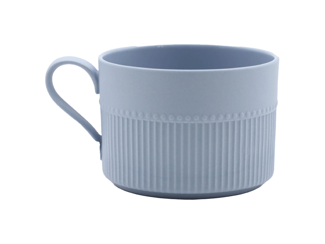 Elysve Caneca Cerâmica 250 Ml Xícara De Chá Simples E Prática