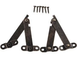 Dobradiças De Móveis Em Bronze Antigo Para Portas, Gavetas, Armários E Portas Suporte Decorativo 61x 11mm