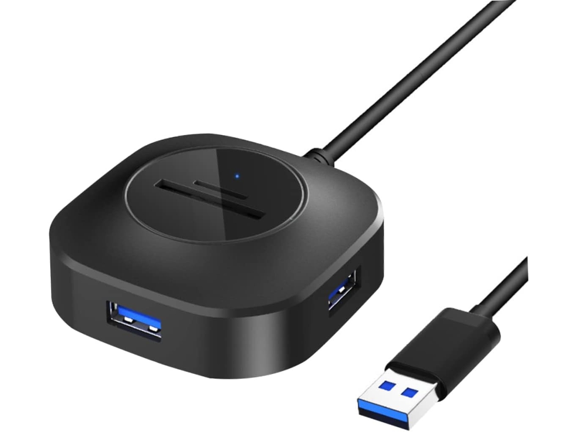 Hub Usb 3.0 Com Leitor De Memória, Energia, Estação Acoplamento E