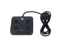 Laxiscreed Tomada Multifunções 8-em-1 Com Saída Usb 5v 3.1a Para Casa E Escritório