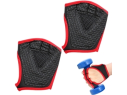 Luvas De Ginástica Femininas Com Suporte Envolvente Para O Pulso E Proteção Para A Palma Da Mão.